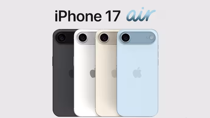 رجیستر آیفون 17 air
